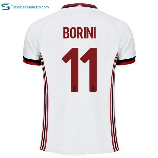 Camiseta Milan 2ª Borini 2017/18